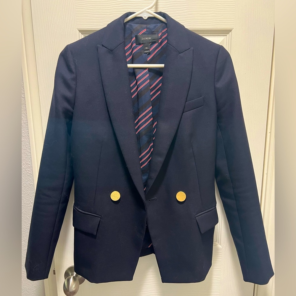 J.Crew Navy Blazer